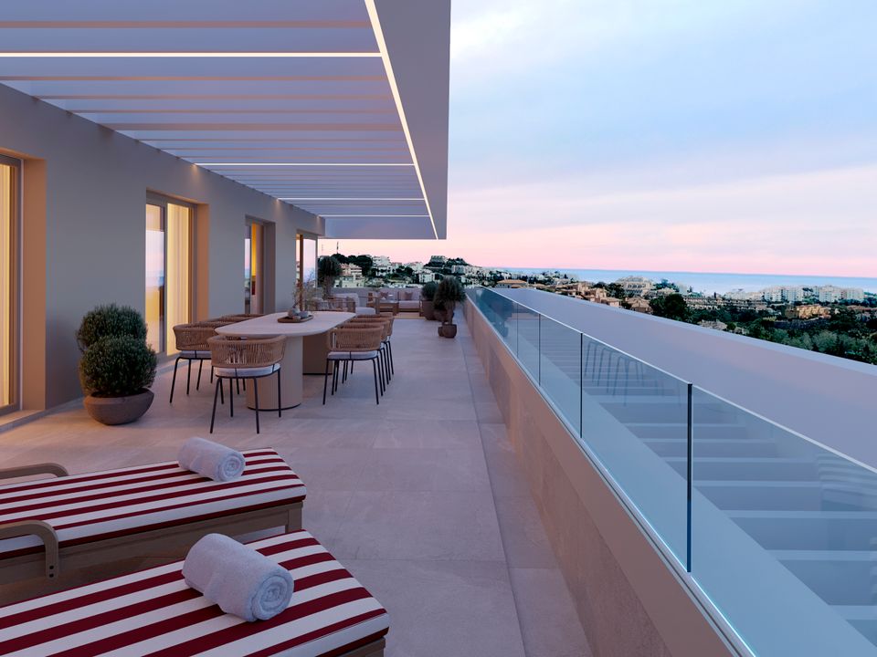 Penthouse i Riviera Del Sol, Malaga - foto 1